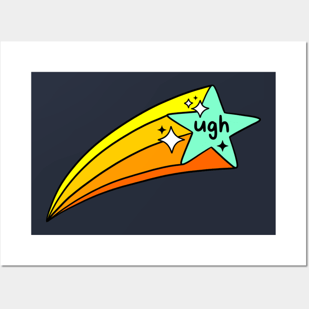 Ugh Shooting Star Wall Art by Christine Parker & Co